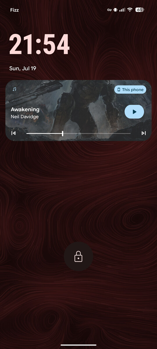 cmus-android screenshot