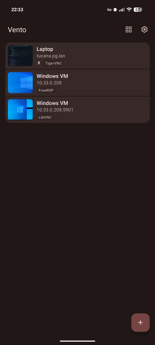 Vento screenshot