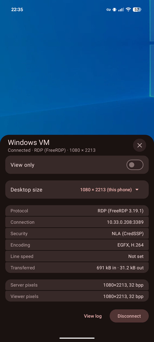 Vento screenshot