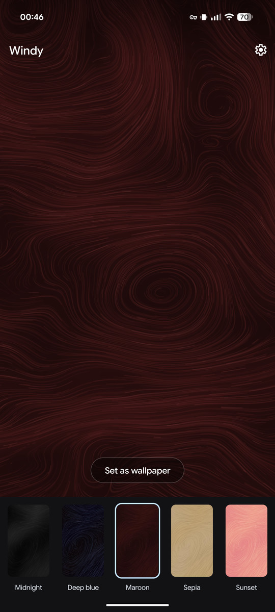 Windy screenshot
