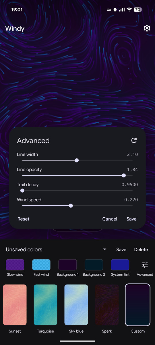 Windy screenshot